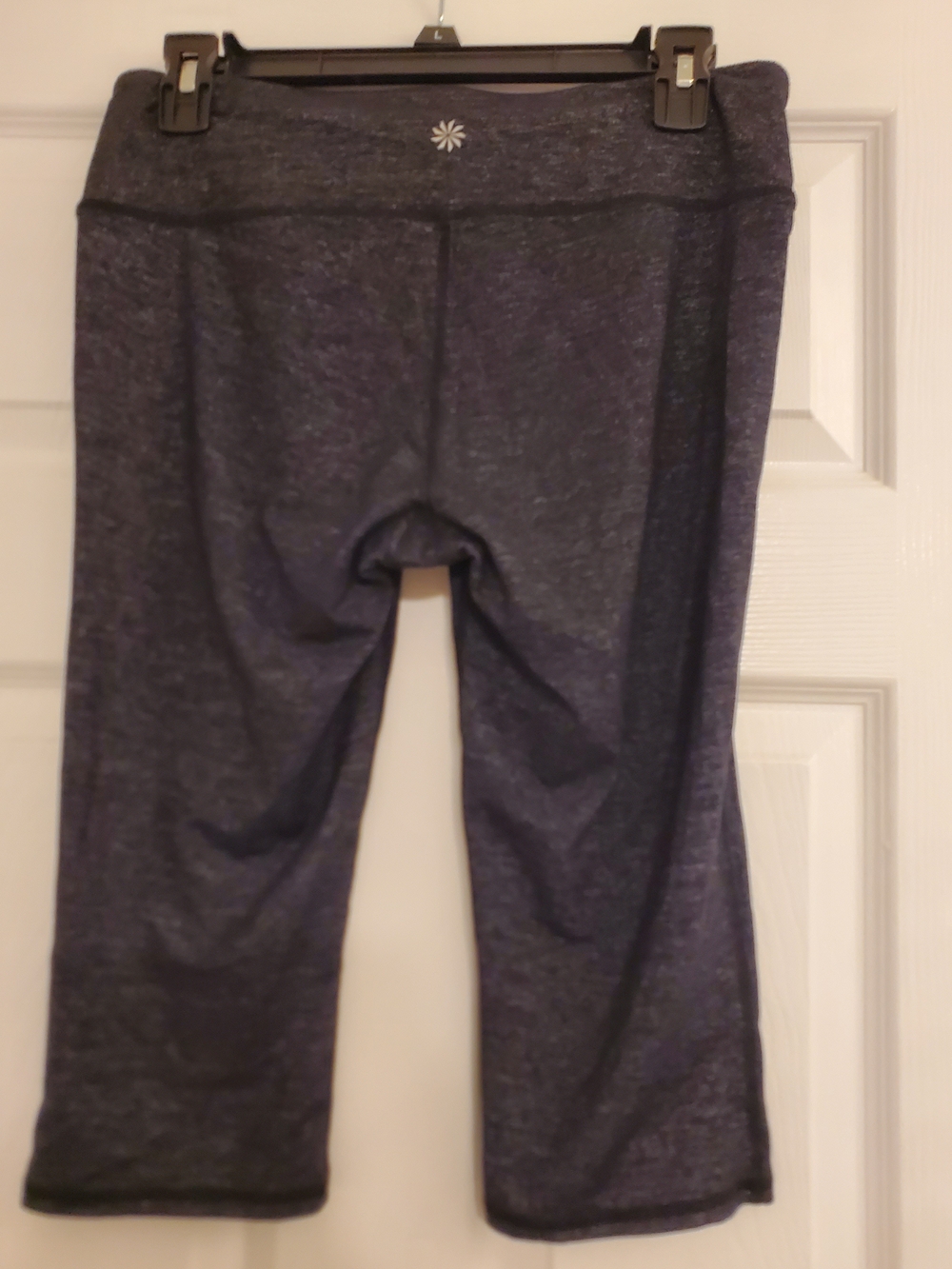 Athleta Heather Navy Kids Performance Capri Leggings